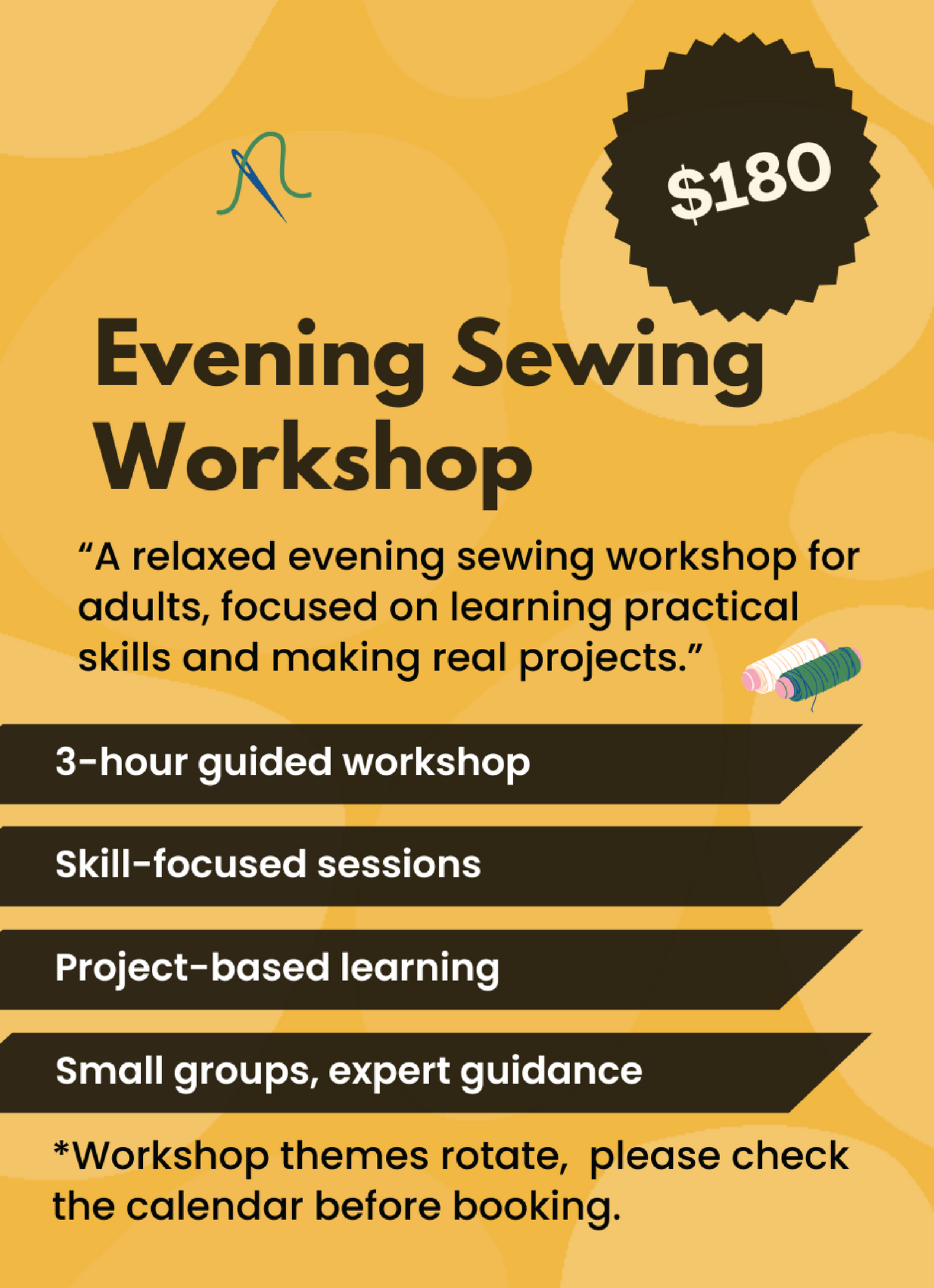 Evening Sewing Workshop