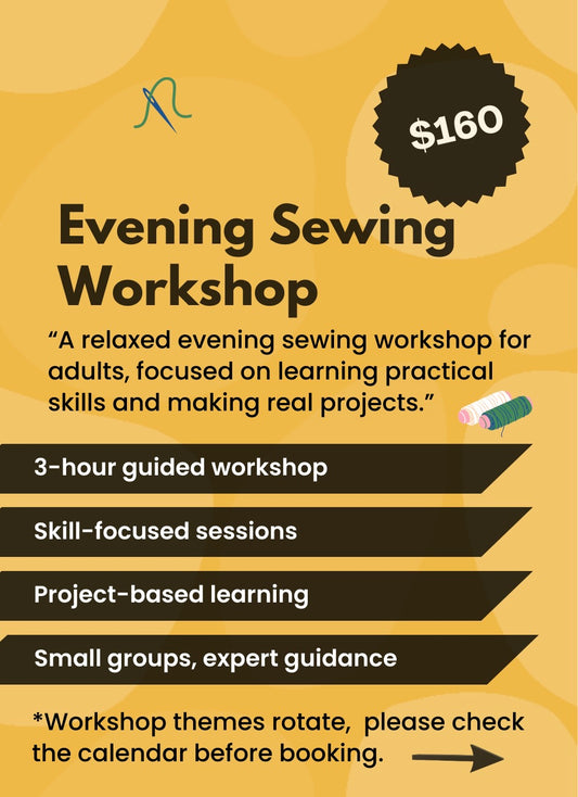 Sewing Workshops for adults