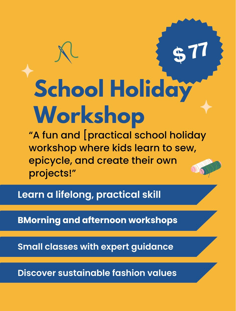 School Holiday Sewing Machine Workshops